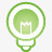 基本灯泡绿色光超级单基本png免抠素材_88icon https://88icon.com Basic bulb green light 光 基本 灯泡 绿色