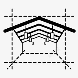 construction建筑天花板建设工程师材料产图标高清图片