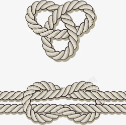绳子片矢量图素材
