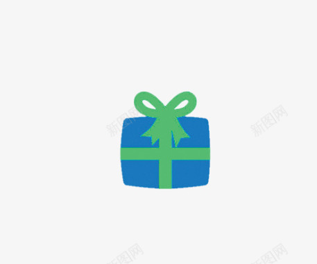 礼物盒圣诞节礼物盒可爱童趣剪贴画图标图标