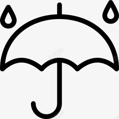 晴天伞rainyweathericon图标图标