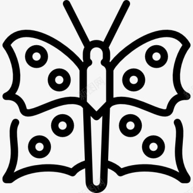 蛱蝶图标图标