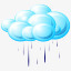 云云多云重雨风暴天气免费游戏图素材