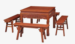 八仙桌实木家具八仙桌高清图片