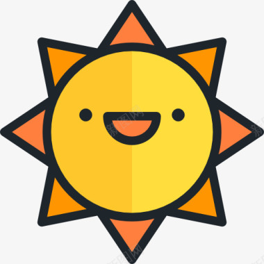 夏天躺椅太阳图标图标