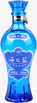 海报蓝色海之蓝酒瓶png免抠素材_88icon https://88icon.com 海报 蓝色 酒瓶