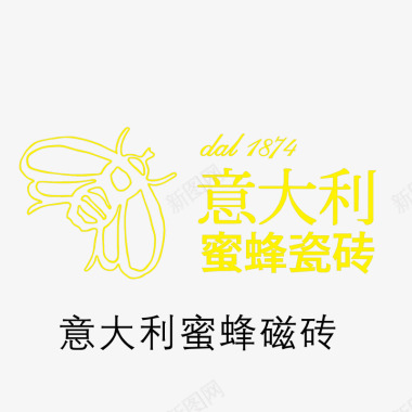 瓷砖家具logo矢量图图标图标