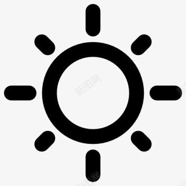 阳光的季节太阳图标图标