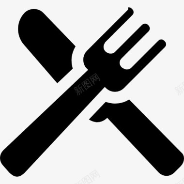 刀和叉图标图标