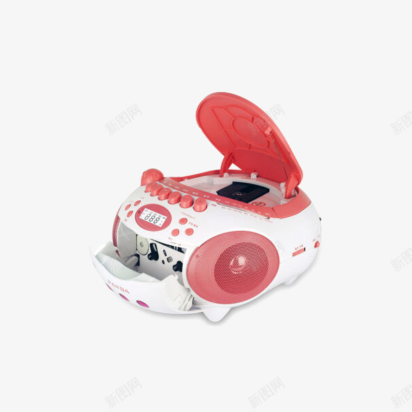 熊猫PANDA播放机USBpng免抠素材_88icon https://88icon.com 产品实物 录音机 播放器 收音机