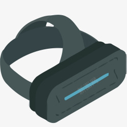 手绘VR眼镜素材