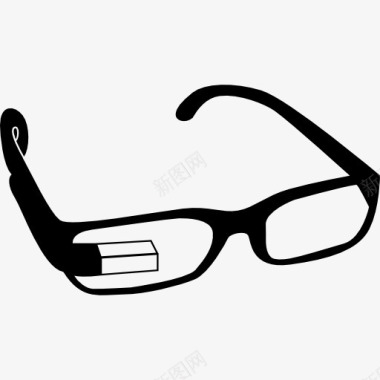 谷歌眼镜眼镜图标图标