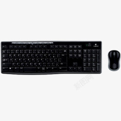 黑色键盘鼠标素材