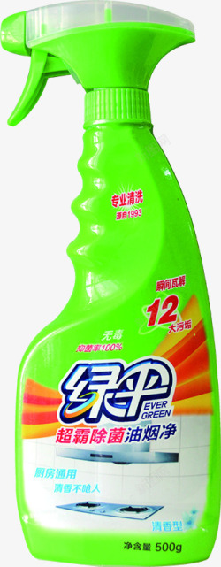 绿色专业清洗剂包装素材