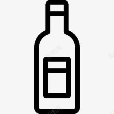 酒樽食物酒瓶图标图标