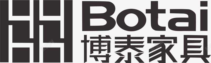 小鹿LOGO博泰家具品牌logo矢量图图标图标