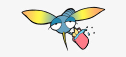 卡通小蚊子素材