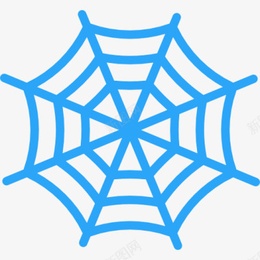 魔幻万圣节蜘蛛网图标图标
