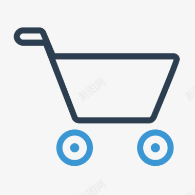 篮子车电子商务网上购物店购物购图标图标