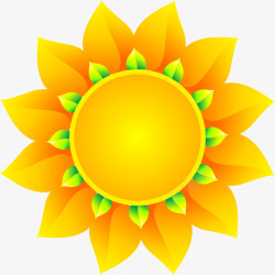 金色太阳花金色太阳高清图片