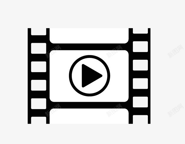 电影胶片矢量图eps免抠素材_88icon https://88icon.com 电影用素材 电影胶片 矢量胶片 矢量图