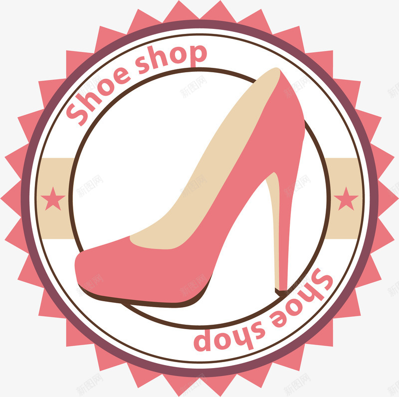 美妆高跟鞋小清新矢量图ai免抠素材_88icon https://88icon.com 小清新 美妆 高跟鞋 矢量图