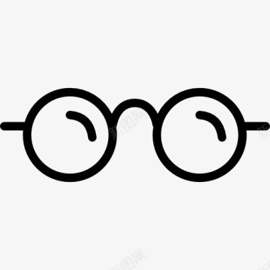视觉眼镜图标图标