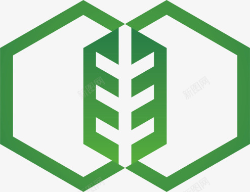麦穗生态农业图标图标