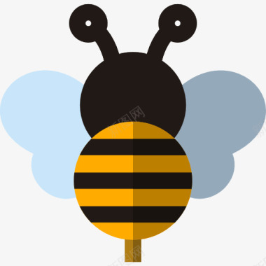 昆虫设计蜜蜂图标图标