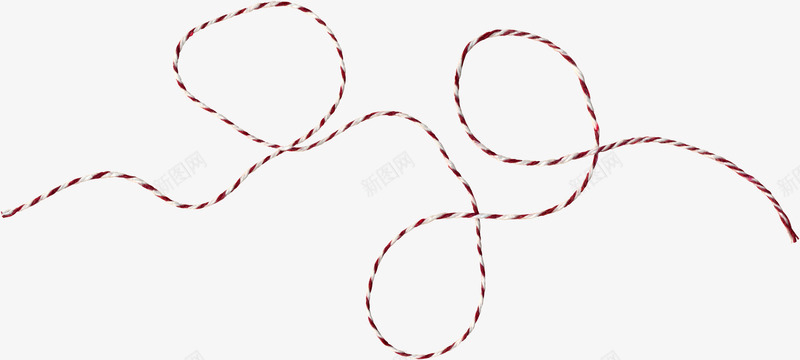 红色漂亮绳子png免抠素材_88icon https://88icon.com 创意绳子 漂亮绳子 红色绳子 绳子