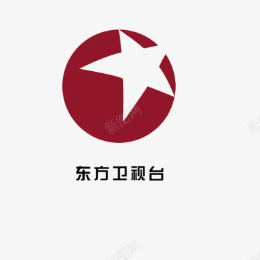 红色通知书东方电视台图标图标