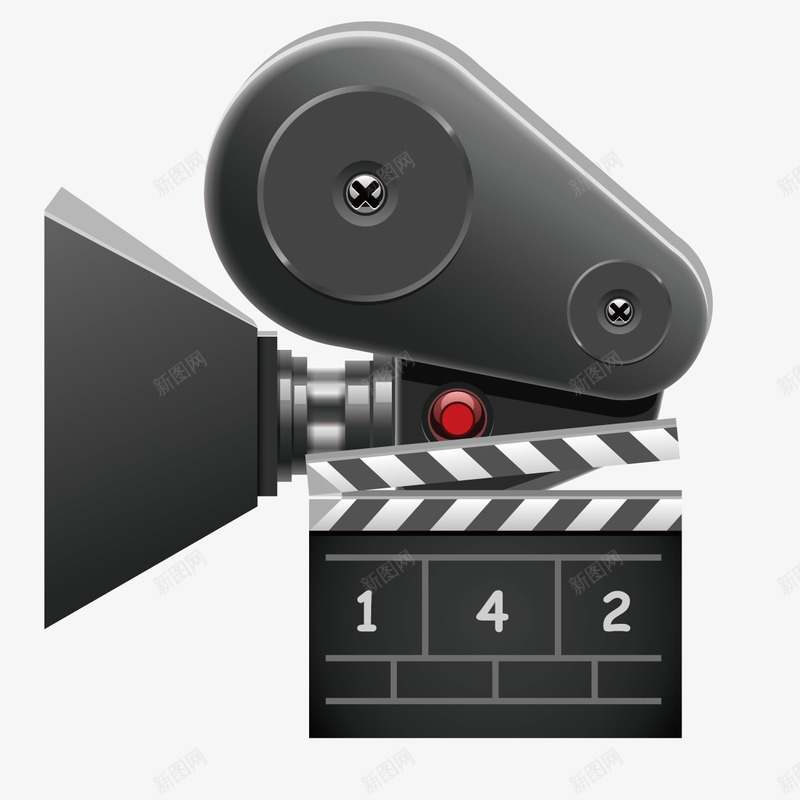 电影播放机矢量图ai免抠素材_88icon https://88icon.com 播放机 电影 电影播放机 矢量图