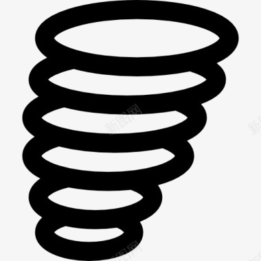 性冷淡风龙卷风图标图标
