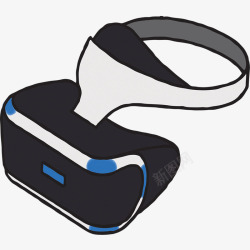 黑色VR眼镜素材
