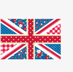 怀旧的英国国旗素材