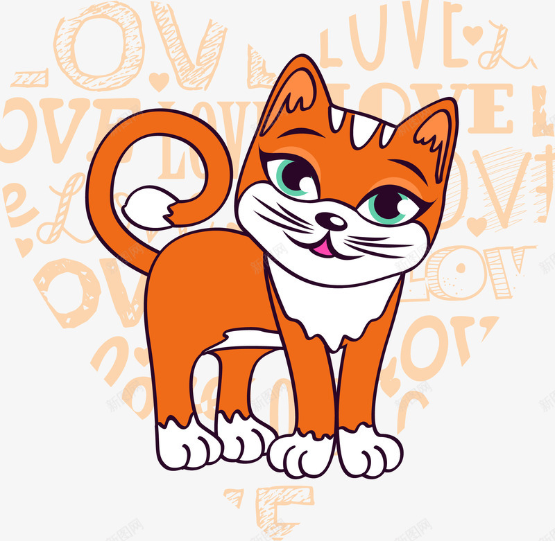 手绘卡通猫咪png免抠素材_88icon https://88icon.com 卡通 宠物 手绘 爱宠 猫咪