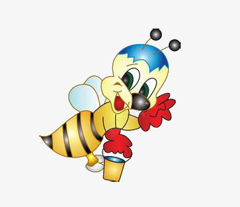 蜜蜂采蜜png免抠素材_88icon https://88icon.com 卡通 昆虫 蜜蜂 采蜜