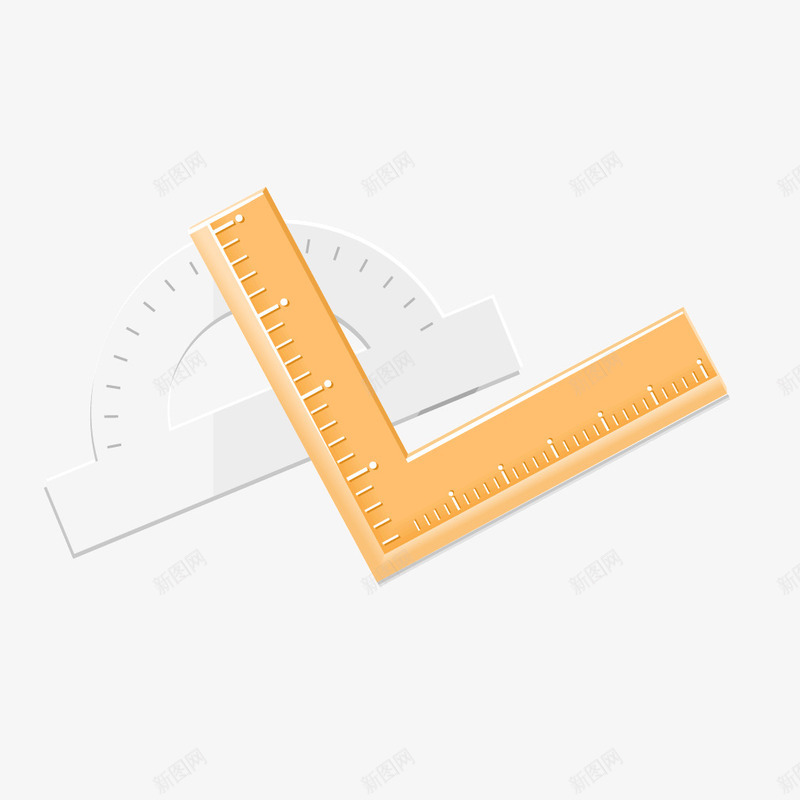 木质教学尺子量角器png免抠素材_88icon https://88icon.com 尺子 教学 木质 量角器