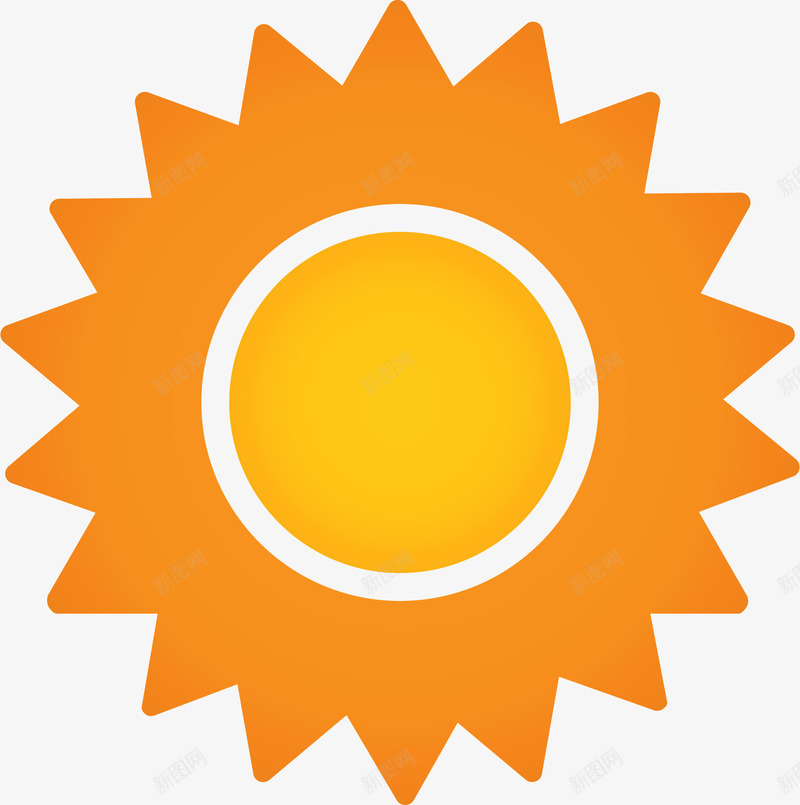 卡通金色太阳图png免抠素材_88icon https://88icon.com 卡通太阳 圆形 圆环 太阳 太阳矢量图 金太阳 金色太阳 阳光