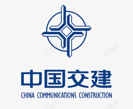 中国新年中国交通建设logo图标图标