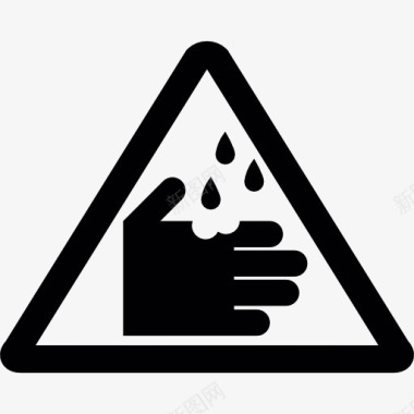 橄榄油滴洗手图标图标