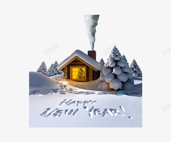 手绘冬天雪地和房子png免抠素材_88icon https://88icon.com 房子 手绘冬天雪地和房子 雪地 雪覆盖的房子