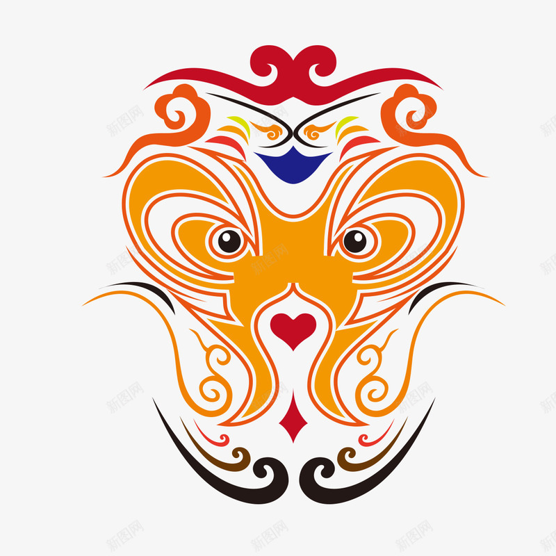 猴头鼠标垫图案png免抠素材_88icon https://88icon.com 图案 猴头 猴头鼠标垫图案 鼠标