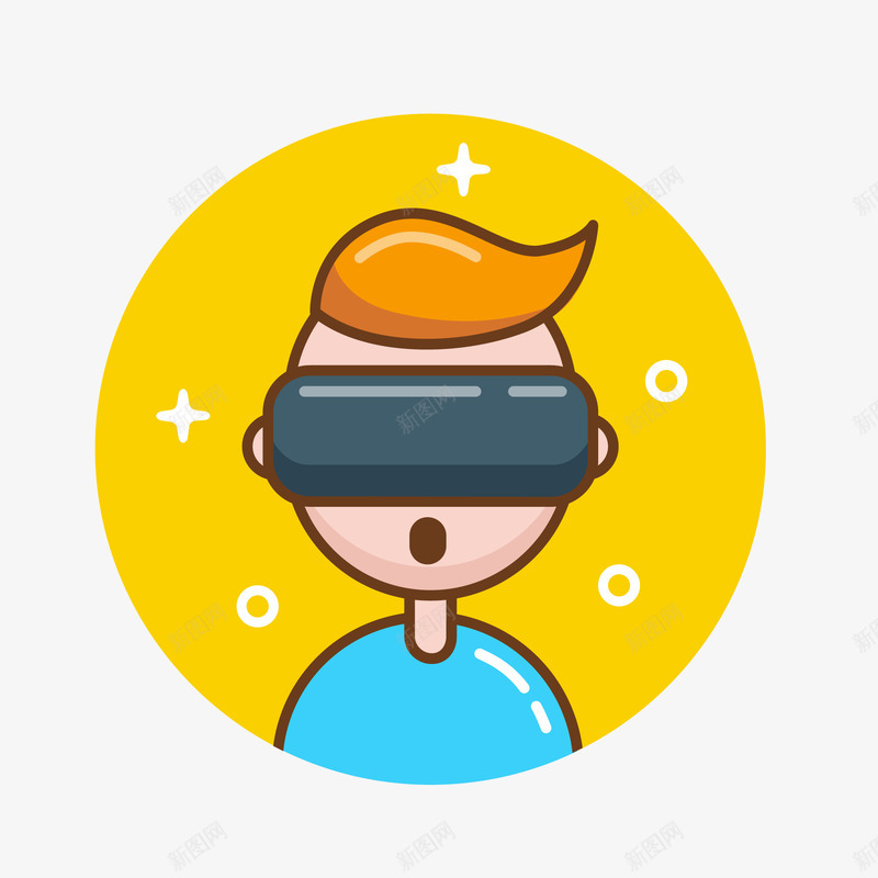 VR眼镜手绘创意图矢量图eps免抠素材_88icon https://88icon.com VR世界 VR眼镜手绘 免抠图PNG 创意 智能 矢量图