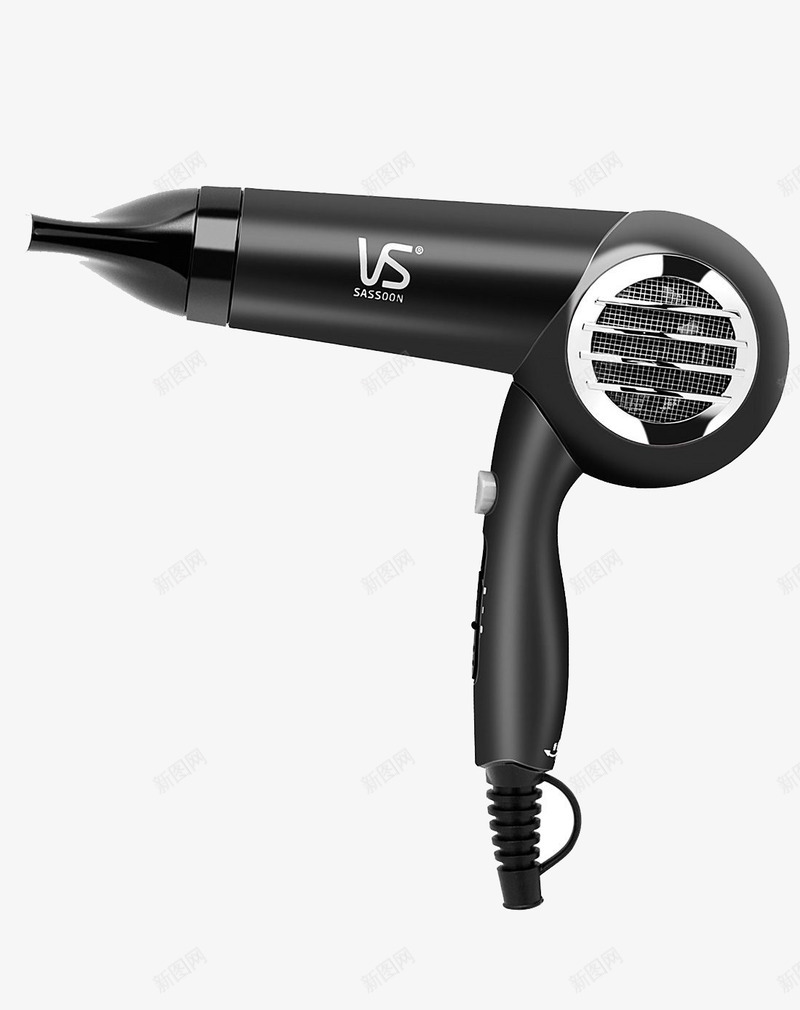 黑色吹风png免抠素材_88icon https://88icon.com 大功率 沙宣 美发造型 陶瓷电吹风
