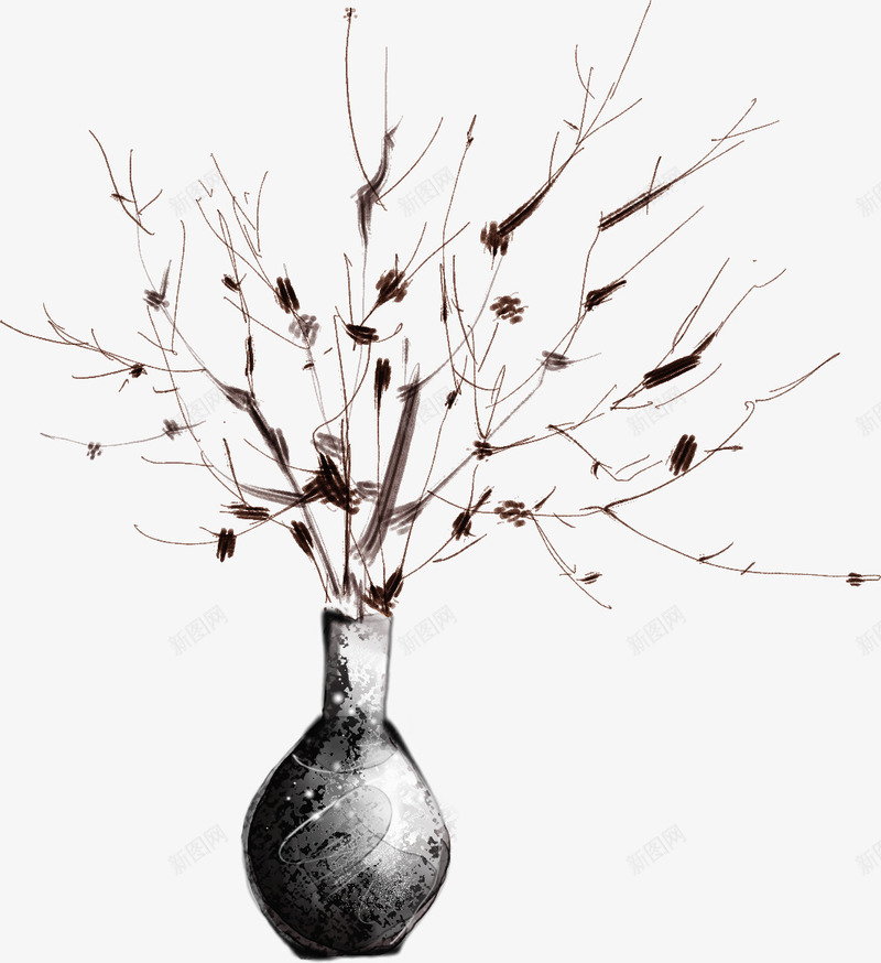 创意手绘合成素描家具装饰品png免抠素材_88icon https://88icon.com 创意 合成 家具 素描 装饰品