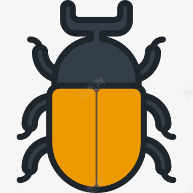 鐭虫煴甲虫图标图标