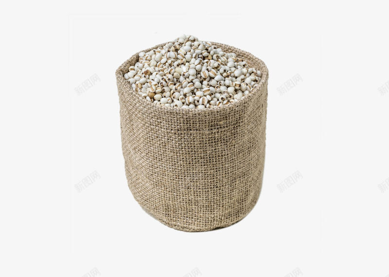 薏米png免抠素材_88icon https://88icon.com 专业产品摄影 五谷杂粮 农作物 种子 米堆 米粒 米袋 粮食 绿色薏米 绿色食品 美食 谷物 高清图片 麻袋