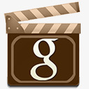 G电影风格logo图标图标