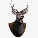 鹿头邪恶死亡电影png免抠素材_88icon https://88icon.com deer head 头 鹿